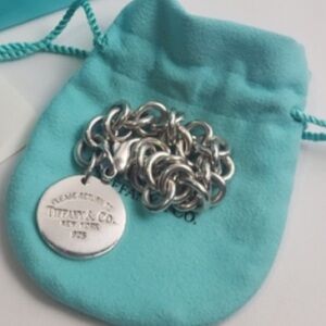 Tiffany & Co Rolo Link Retired Pls Return To Tiffany & Co NY Bracelet. D2999